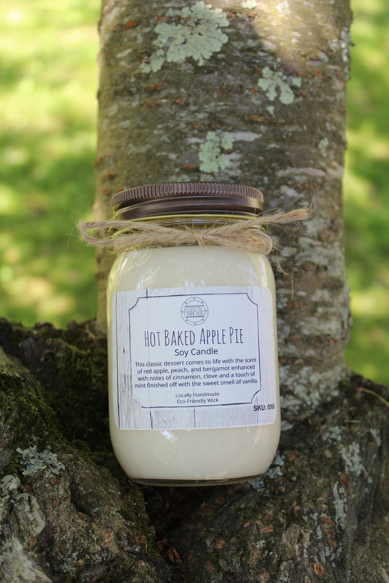 Apple Pie - Cotton Wick Soy Candle - LocalWe - , LLC