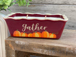 "Gather" Cake Pan Soy Candle- Cornucopia