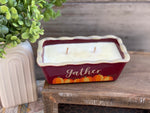 "Gather" Cake Pan Soy Candle- Cornucopia