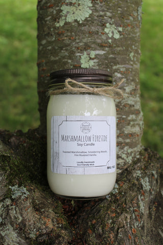 Fire Roasted Marshmallow Soy Candle