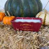 “Gather” Cake Pan Soy Candle- Harvest