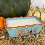 Fall Animal Cake Pan Soy Candle- Harvest
