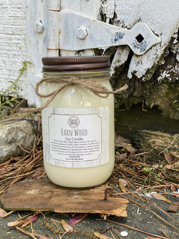 Barn Wood Soy Candle