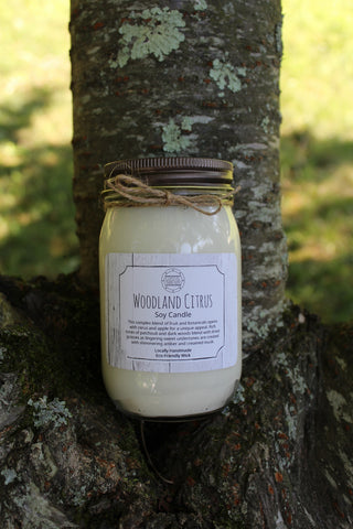 Woodland Citrus Soy Candle